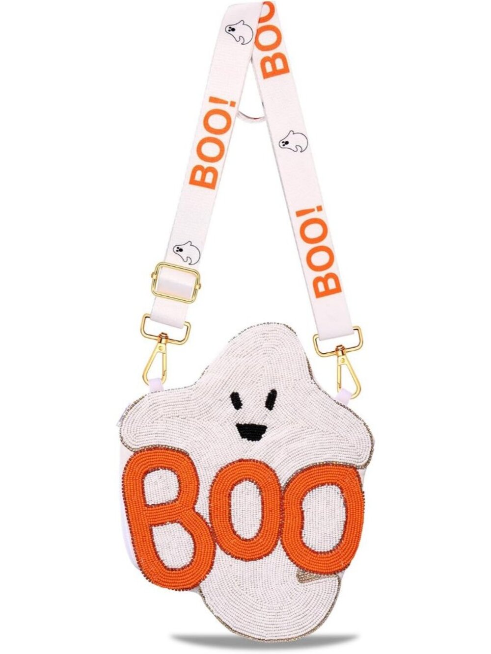 🎃Women's Style K Halloween Purse Pumpkin Boo Ghost Candy Corn Crossbody Bag